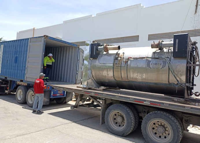 Maritime boiler export